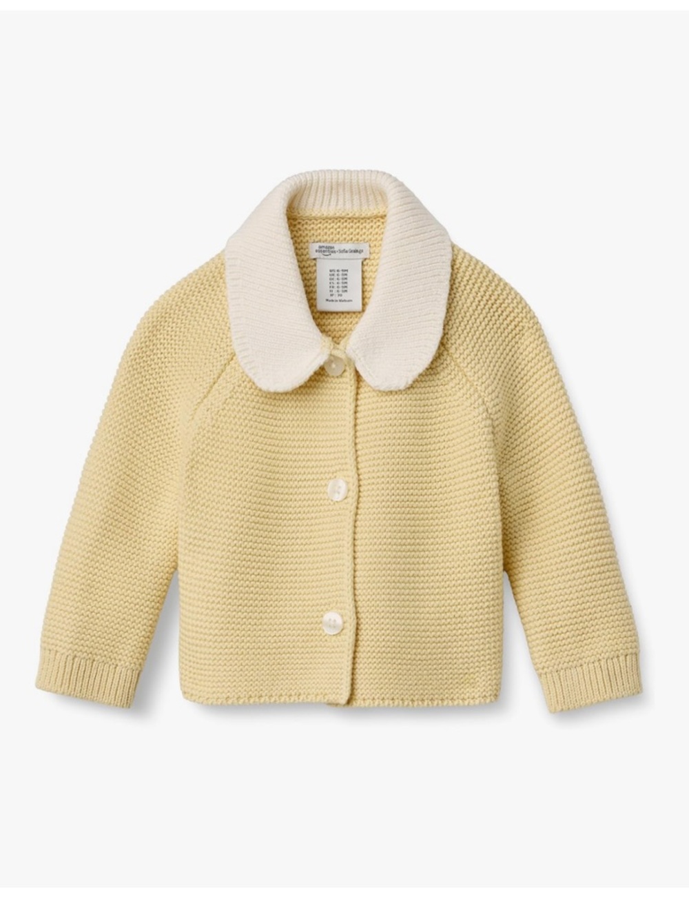 Amazon Essentials x Sofia Grainge Peter Pan Collar Sweater